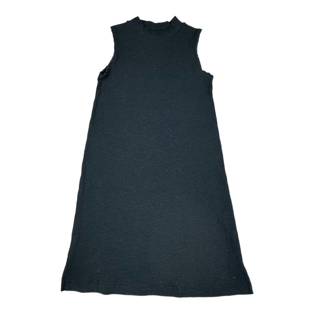 Cotton Emporium Long Sleeveless Ribbed Dress Size S